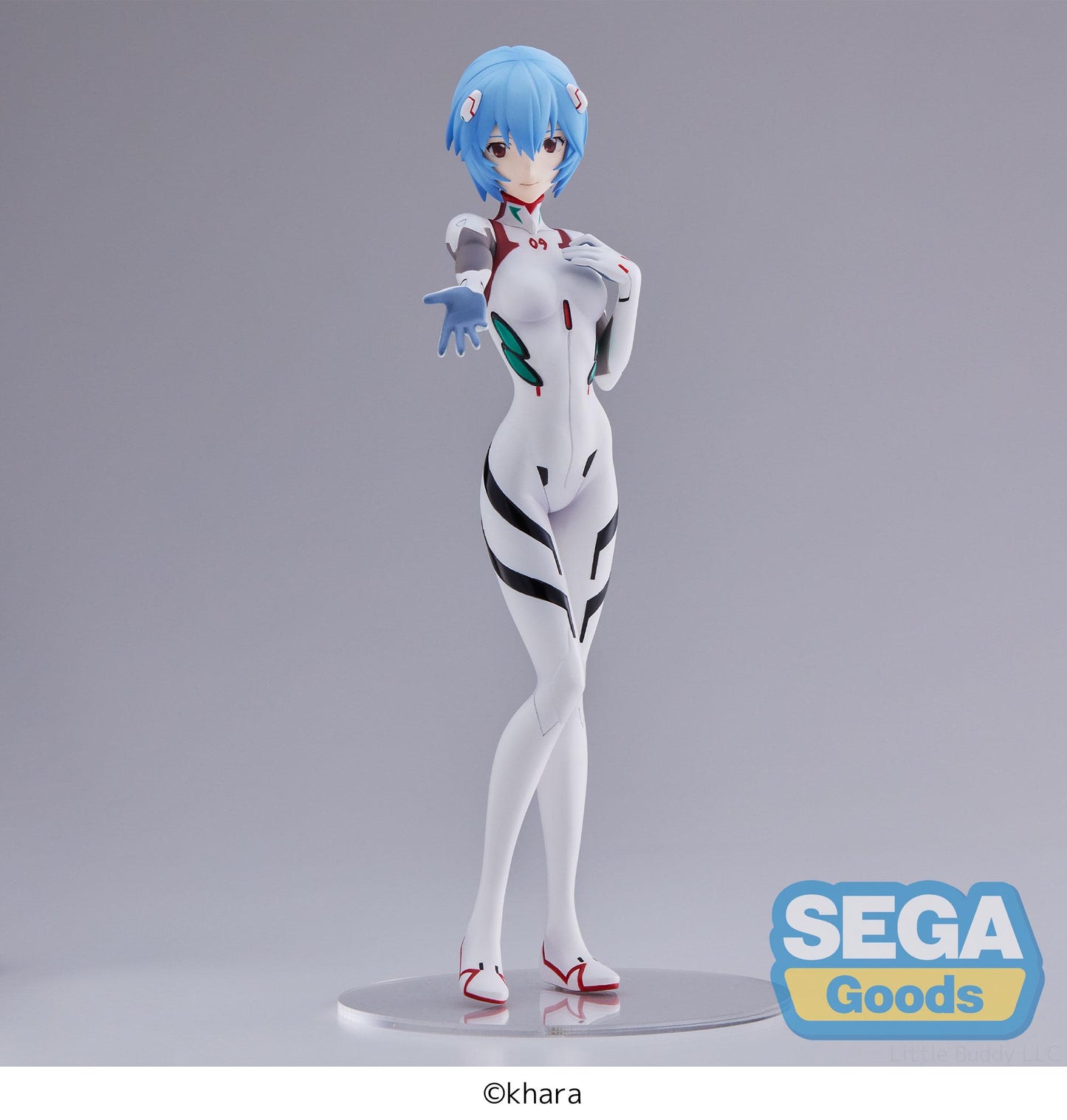 Rei Ayanami Hand Over Momentary White Evangelion Sega Figure