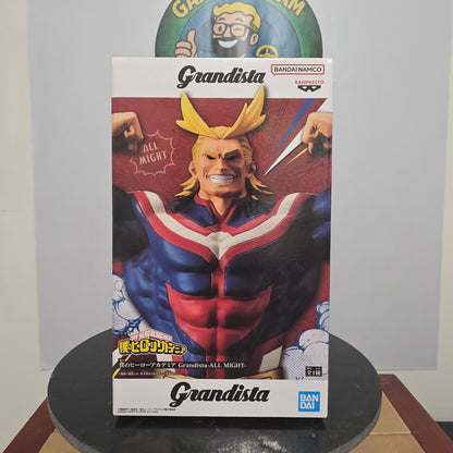 All Might Grandista Banpresto – Figure My Hero Academia 28cm Simbolo della Pace