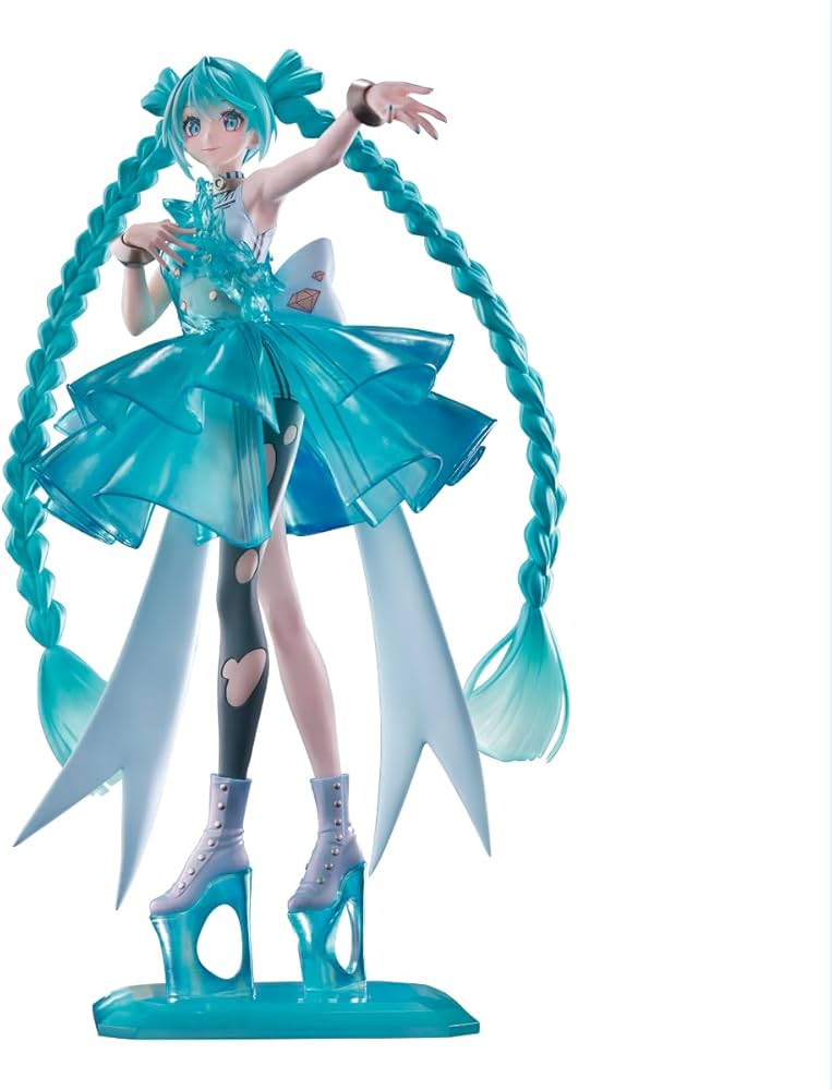 Hatsune Miku Clearluxe Emerald Gem Banpresto Figure Vocaloid
