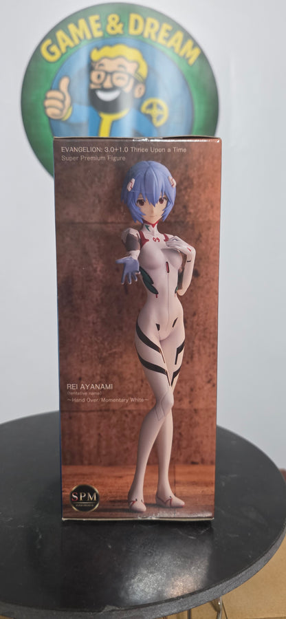 Rei Ayanami Hand Over Momentary White Evangelion Sega Figure