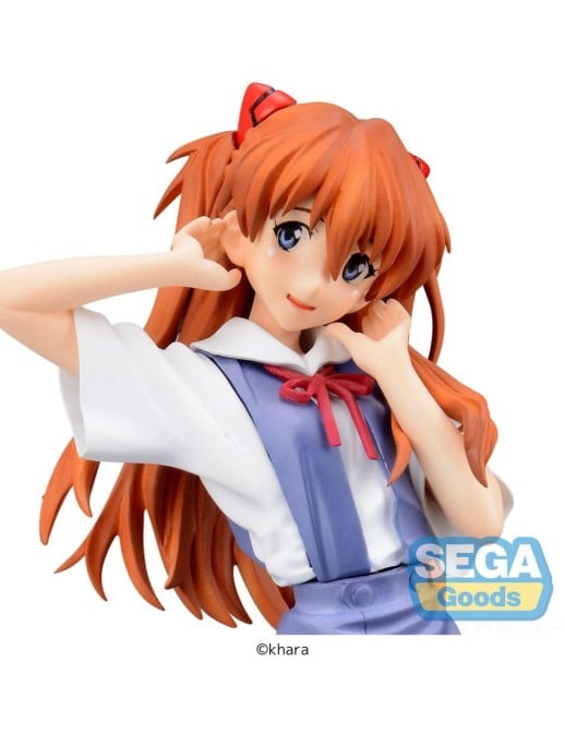 Asuka Soryu Langley School Dress Evangelion Sega Figure Neon Genesis Evangelion