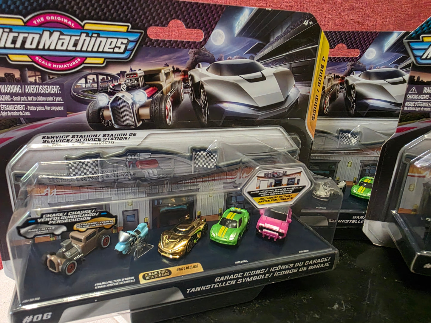 Micro Machines – Garage Icons 6 – Chase (1/5) – Rara Argento / Ultra Rara Oro