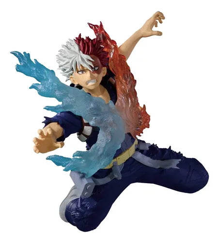 Shoto Todoroki The Amazing Heroes Plus My Hero Academia Banpresto Figure Ice Fire