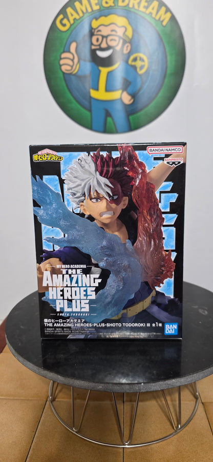Shoto Todoroki The Amazing Heroes Plus My Hero Academia Banpresto Figure Ice Fire