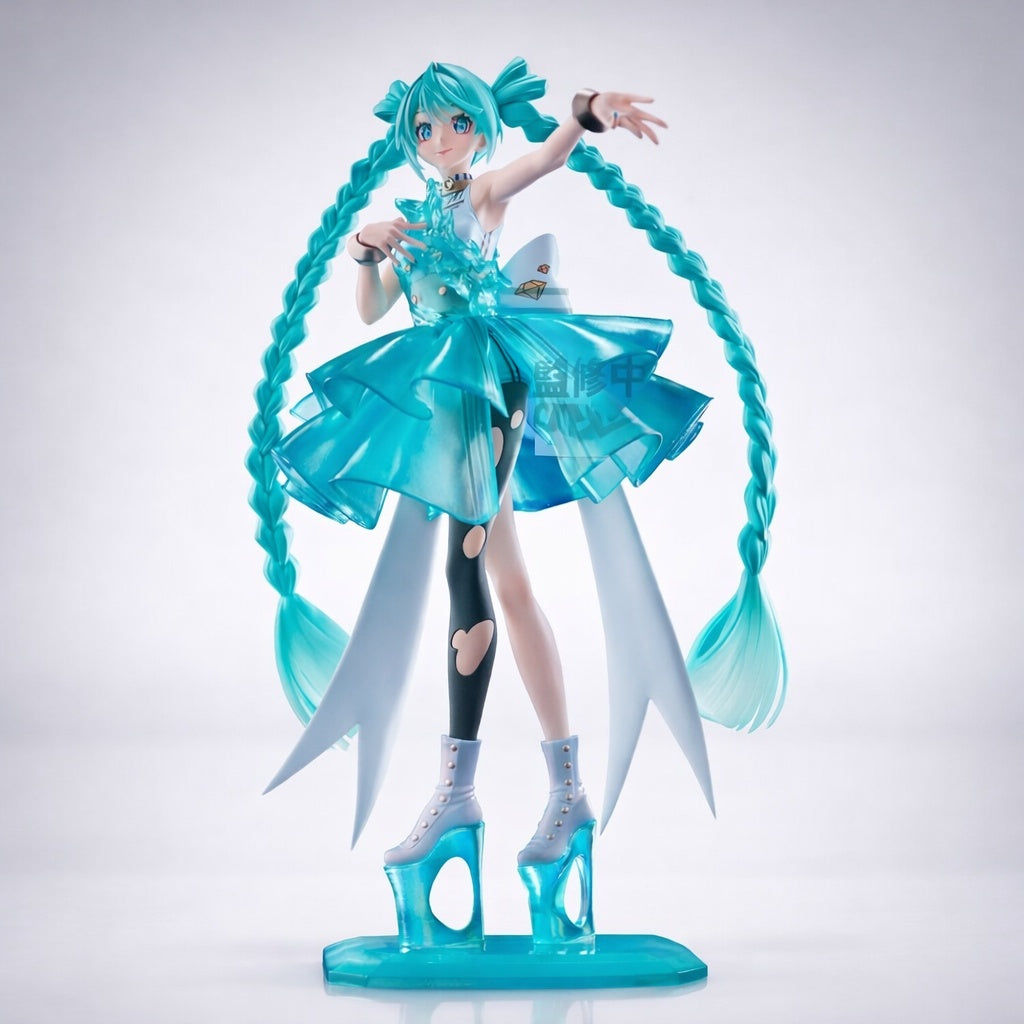 Hatsune Miku Clearluxe Emerald Gem Banpresto Figure Vocaloid