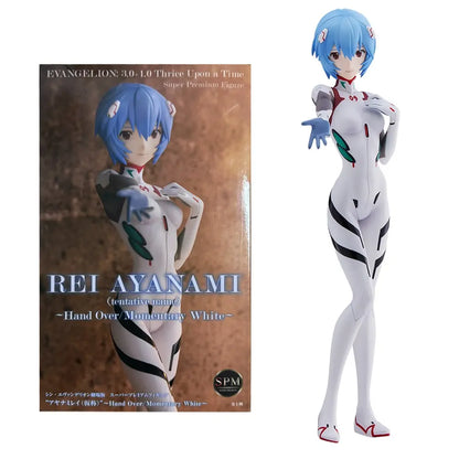 Rei Ayanami Hand Over Momentary White Evangelion Sega Figure