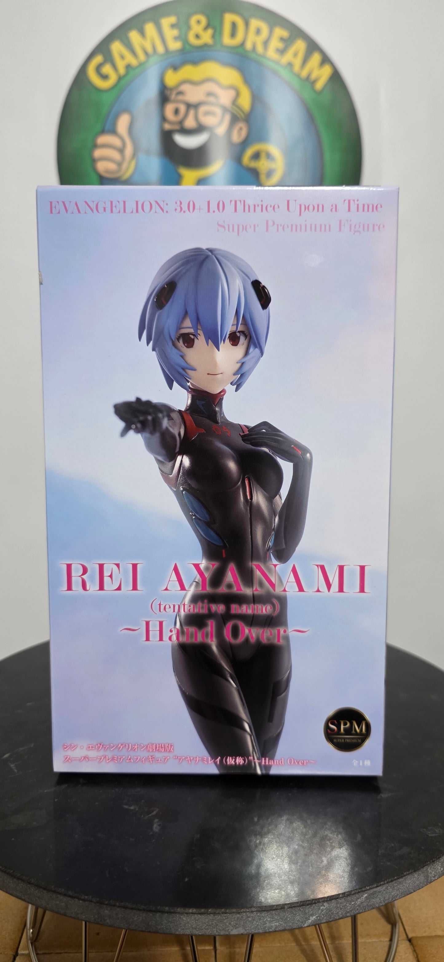 Rei Ayanami Hand Over Black Suit Evangelion Sega Figure