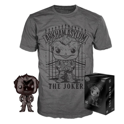Funko Pop Deluxe Edition + T-Shirt the Joker – DC Comic