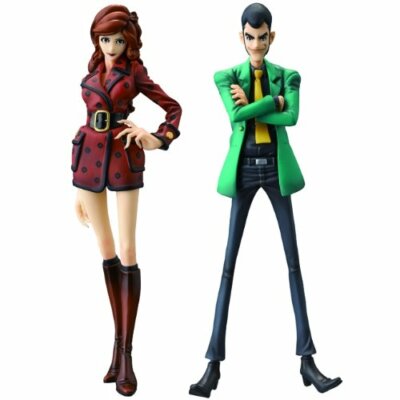 Lupin III e Fujiko DXF Stylish Figure Vol.1 Set - Banpresto